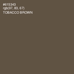 #615343 - Tobacco Brown Color Image